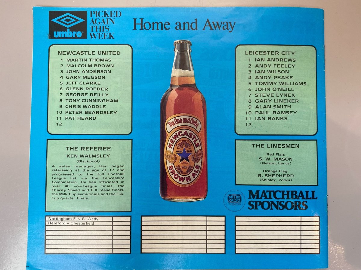 Local heroes and England legends: When Leicester City won at Newcastle&nbsp;United