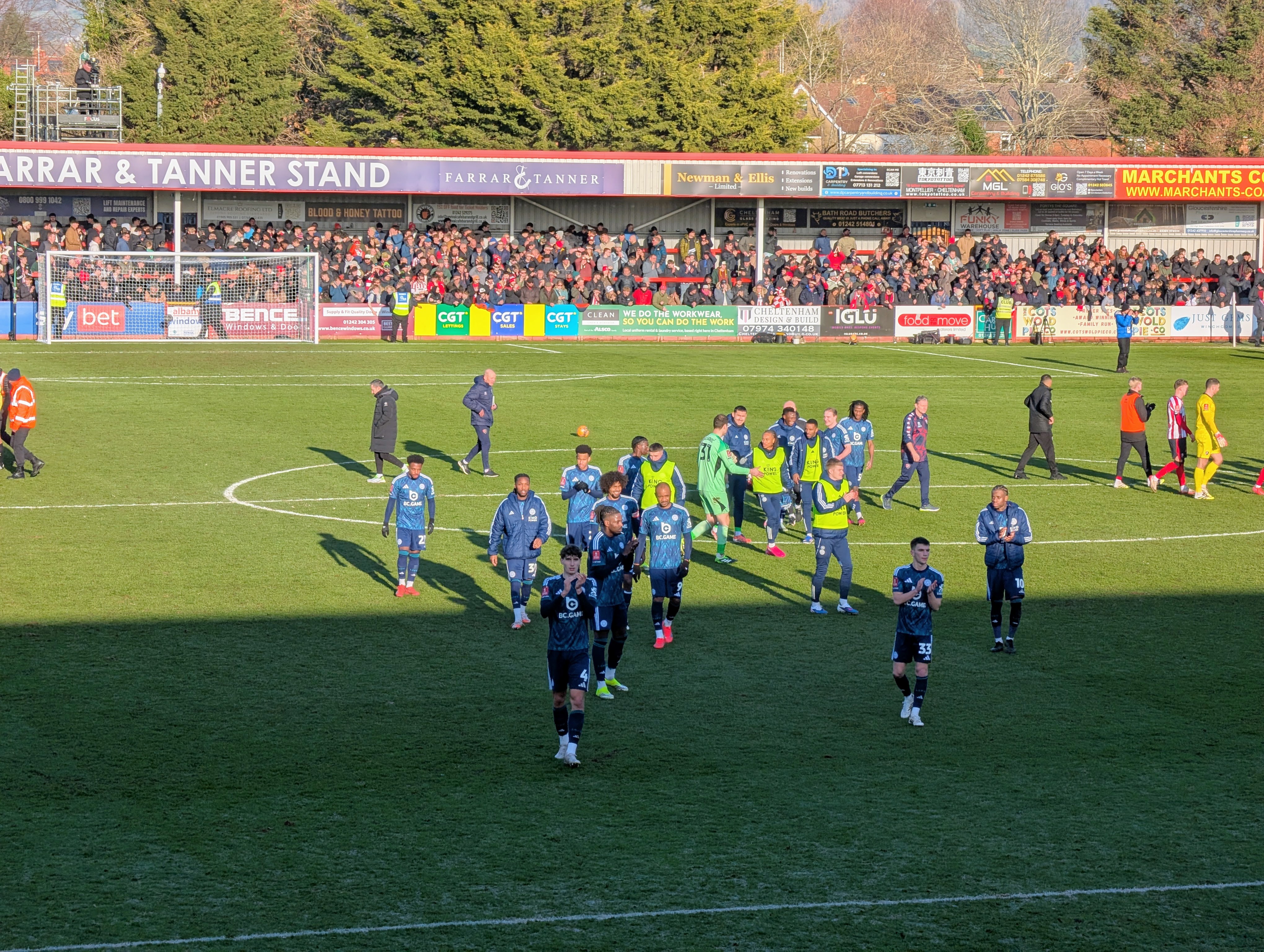 Cheltenham Town 0 Leicester City 2: A professional outcome